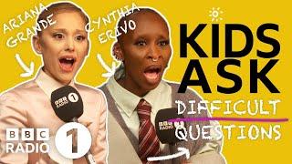 Do you ever sing to your pets? | Ariana Grande and Cynthia Erivo play Kids Ask