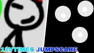 Silly jumpscare animation bc bored | StickVince12 ft. @12VTimes