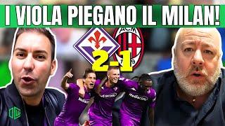 FIORENTINA - MILAN 2-1 |  TRIONFA FIRENZE MA NON MANCANO LE POLEMICHE! TIFOSI DEL MILAN DISTRUTTI!!