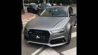 Audi RS6 Grey Mat With Akrapovic Exhaust