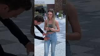 TikTok Magician Does INSANE Magic Trick  #shorts