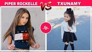 Piper Rockelle Vs Txunamy (Battle Muser 2018)​ Musically Compilation