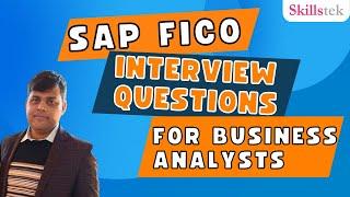 SAP FICO Interview Questions for Business Analysts (S4 HANA Finance) | Pradeep Hota