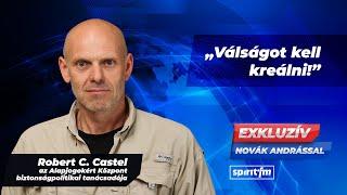 Robert C. Castel: Válságot kell kreálni | EXKLUZÍV