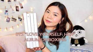 BTS UNBOXING: Love Yourself "HER" Album | All 4 (L,O,V,E) Versions