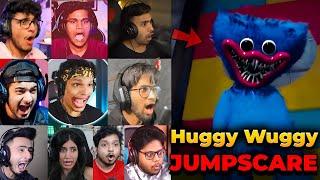 Indian Gamers React to Huggy Wuggy's Entry JUMPSCARE in Poppy Playtime CHAPTER 1