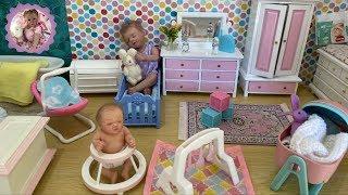 MINI REBORN NURSERY MAKEOVER for Silicone Babies Emma and Ellie