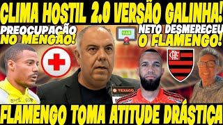 CLIMA HOSTIL 2.0 VERSÃO GALINHA! GALO PROVOCA FLAMENGO NA FINAL DA COPA DO BR E JÁ TOMA REBATIDA!