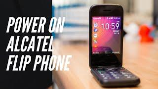 How to Power On Alcatel Flip Phone