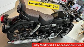 All New 2024 Honda CB350 DLX Pro BS6-2 Review | Accessories Price Mileage New Features