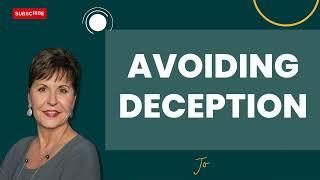 Podcast2803 | Avoiding Deception - Joyce Meyer 2024