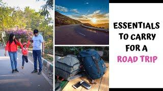 Road Trip Packing Tips | What Essentials To Carry For Picnic/Day-trip