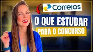 O QUE ESTUDAR PARA O CONCURSO DOS CORREIOS 2024 | AGENTE DOS CORREIOS | ANALISTA | PRÉ EDITAL