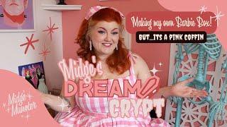 Midge's Dream Crypt! | Making my own Pink Coffin Barbie Box!