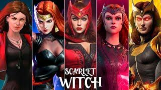 Evolution of Scarlet Witch in games