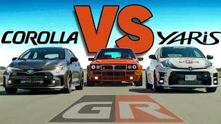 GR Corolla vs GR Yaris w/ Civic Type R, Golf R, Lancia Delta Integrale — Jason Cammisa on the ICONS