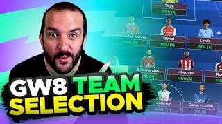 FPL TEAM SELECTION | GAMEWEEK 8 | Fantasy Premier League Tips 2024/25