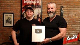 Silver Play Button Unboxing & Tour of RamblinAround HQ