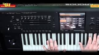 Korg Kronos Music Workstation Demo - PART 1