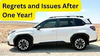 One Year Update on my 2025 Subaru Forester.