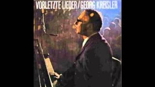 Georg Kreisler - Was sagst du - Vorletzte Lieder