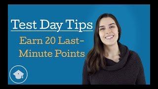 GMAT Test Day Tips — Earn 20 Easy Points Last-Minute