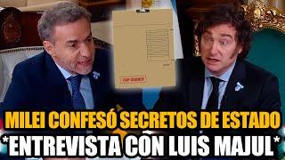 MILEI CONFESÓ SECRETOS DE ESTADO EN UNA ENTREVISTA ÉPICA CON LUIS MAJUL