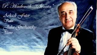 P. Hindemith. Sonata.  Arkady Futer, Violin.  Julia Gushansky, Piano.