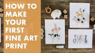 How to Make Your Own Art Prints to Sell