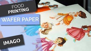 Food Printing - Matrices for printing on a Wafer Paper