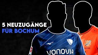 VfL Bochum: 5 Transfers für den XXL-Umbruch mit Zeidler zum erneuten Klassenerhalt!