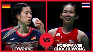 Pornpawee CHochuwong(THA) vs Li Yvonne(GER) Badminton Match Highlights | World Tour Finals 2021