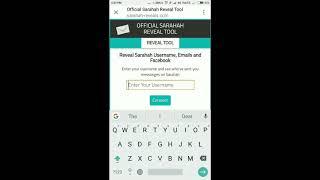 Sarahah hack - how to reveal Sarahah username, email or facebook