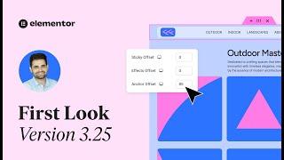 Elementor 3.25: First Look with Roi Tal 