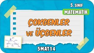 Çokgenler ve Üçgenler  tonguçCUP 3.Sezon - 5MAT14 #2024