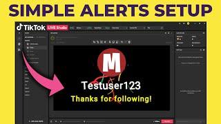 How To Get Follow, Gift and Sub Alerts In 4 Minutes - TikTok LIVE TikFinity Tutorial