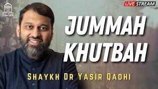 The Blessings of Winter | Shaykh Dr. Yasir Qadhi Jumuah Khutbah