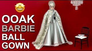 OOAK Silk & Lace BALL GOWN - Barbie Collector