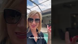 Why do Florida Pools have Screens? #realestate #floridalife #realtor #tampabayrealtor #pool #tampa