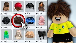 COMO CONSEGUIR CABELOS DE GRAÇA EM 2025! *NOVOS CÓDIGOS DE UGC GRÁTIS FUNCIONANDO NO ROBLOX*