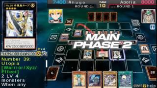 Blue eyes - azure eyes! YU-GI-OH! Arc-v tag force special