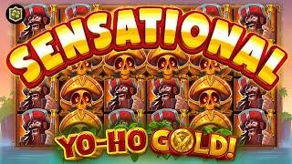 Player Hits EPIC Big WIN On  Yo-Ho Gold!  NEW Online Slot - 3 Oaks Gaming (Booongo)