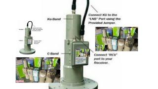 PAUXIS LNB CBAND+KU BAND ORIGINAL RESULT CHECK