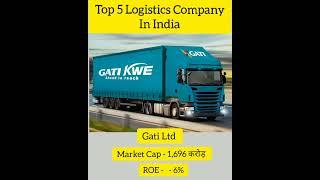 top 5 Logistics Company in India |#shorts #finance #logistics