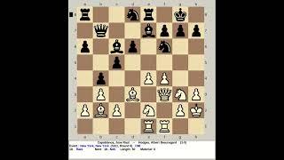 Capablanca, Jose Raul vs Hodges Albert | New York, 1911 #chess