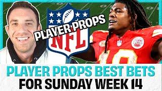 7 Player Props Best Bets | NFL Sunday Week 14 | Picks & Projections | Land Your Bets