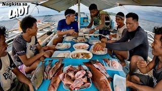 Foodtrip sa laot KINILAW at SINABAW Labasan ang lapu-lapu pagkatapos ng bagyo