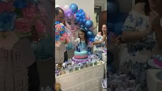 Parabéns FROZEN ️ #aniversario #frozen #maternidade #decoração #festa #04aninhosDébora