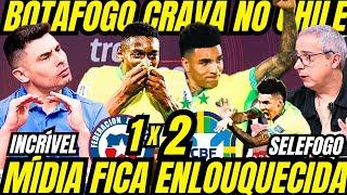 IMPERDÍVEL! BOTAFOGO CRAVA no CHILE e MÍDIA VAI a LOUCURA COM a SELEFOGO X SELEÇÃO BRASILEIRA