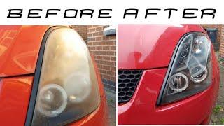 Car Headlight Restoration(diy)